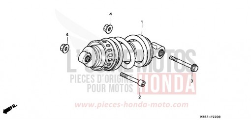 KISSEN, HINTEN VT600CS de 1995